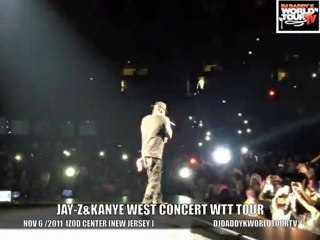 JAY-Z & KANYE WEST  WATCH THE THRONE TOUR 2011 NJ IZOD CENTER....INTRO + SPECIAL GUEST BEYONCE