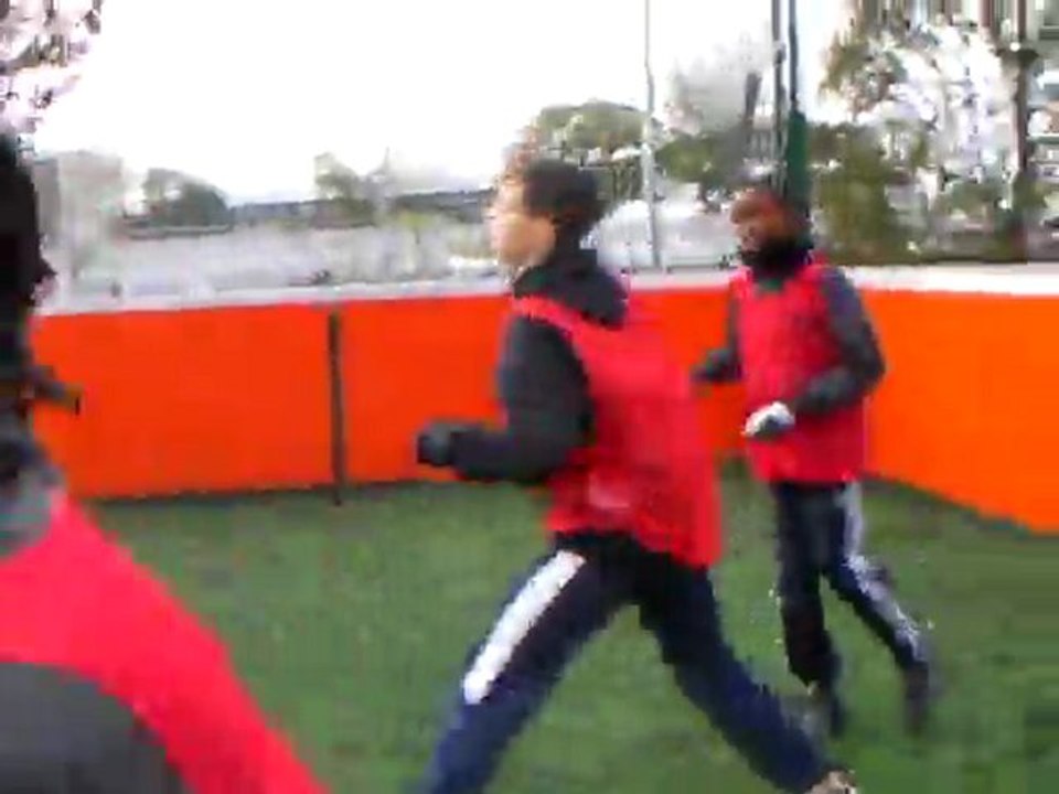 Echauffement UrbanFoot le 16/11/11