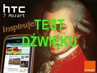 Test Dźwięku z HTC 7 Mozart