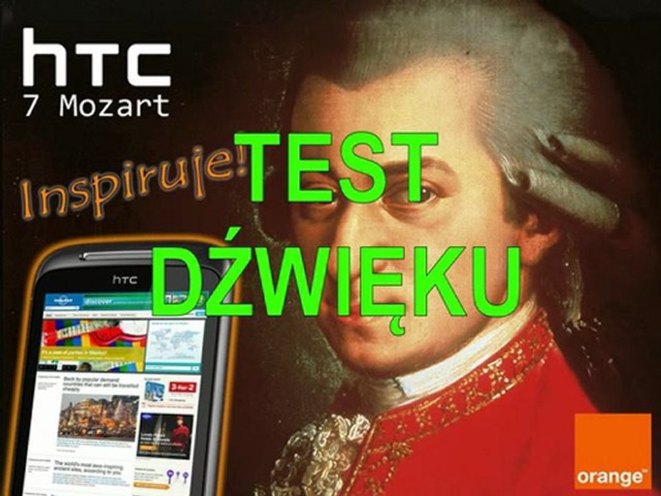 Test Dźwięku z HTC 7 Mozart
