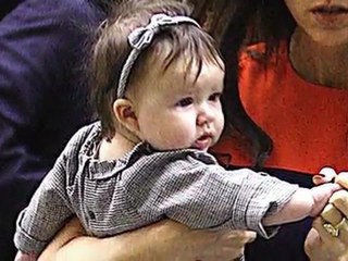 Victoria Beckham et Harper à New York