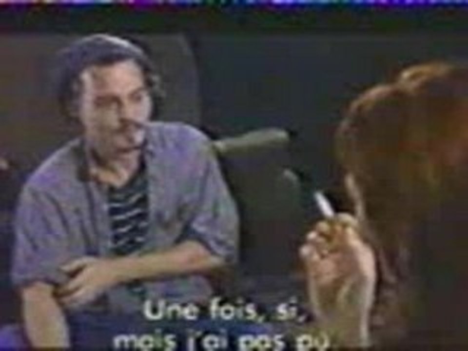 Johnny Depp - Courte Interview Canal + 1998