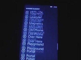 HTC 7 Mozart - alarmy