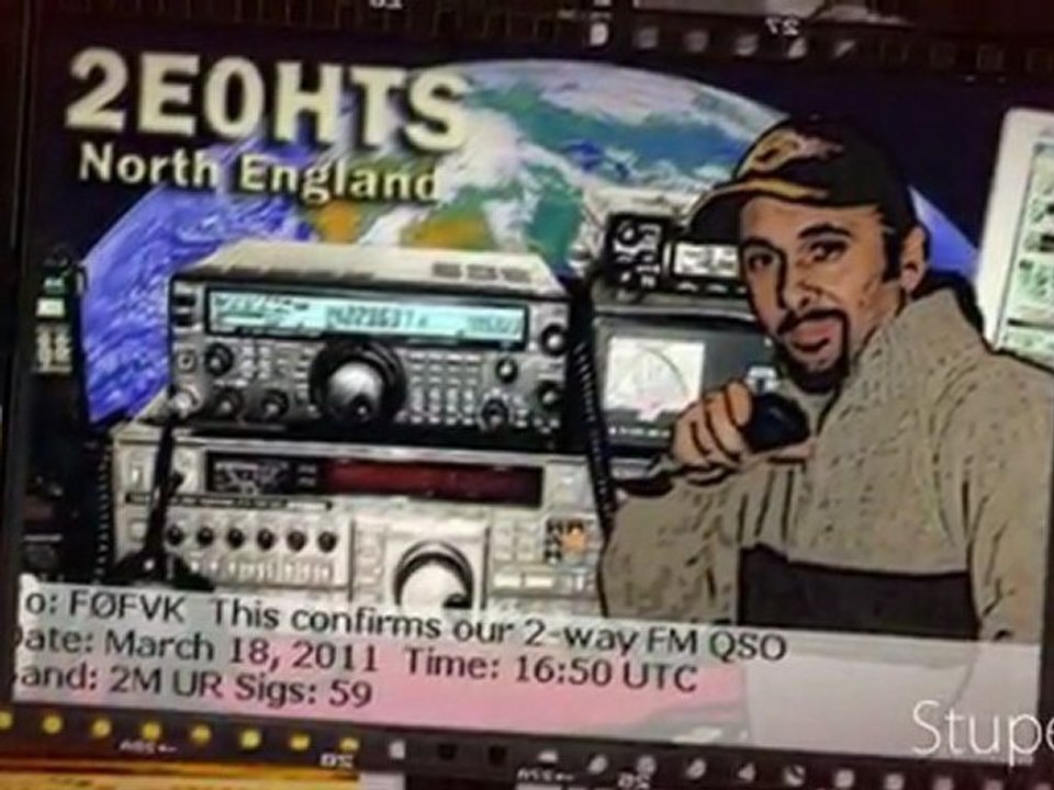 F0FVK CARTE QSL