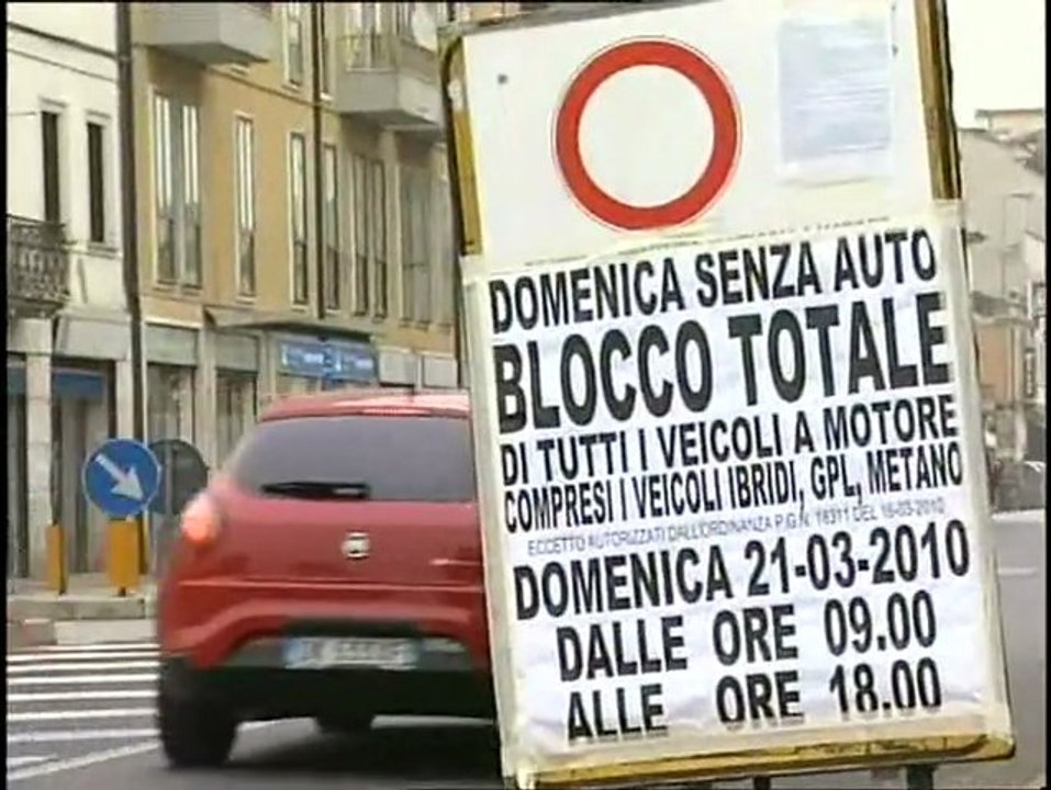 25 SETTEMBRE, STOP ALLE AUTO