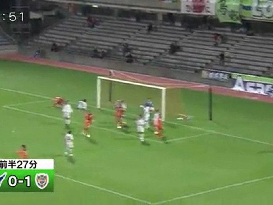 天皇杯サッカー３回戦　Ｊ１の壁 ガイナーレ敗退