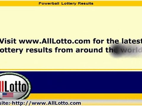 Powerball Lottery Drawing Results for November 16, 2011