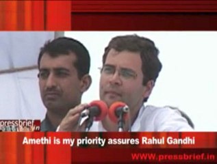 Amethi is my priority assures Rahul Gandhi