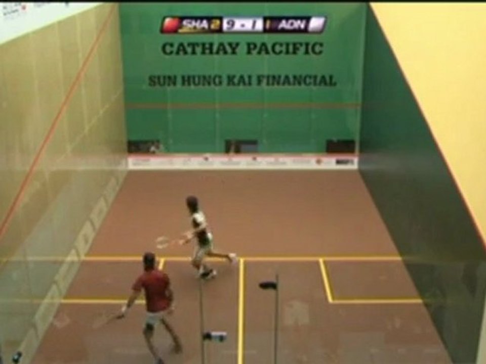 Squash - Shabana weiterhin auf Kurs