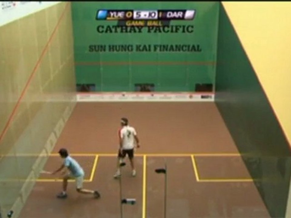Squash - Routine-Sieg für Darwish