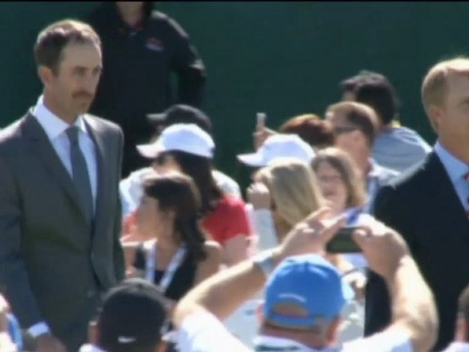 Spieler bereit für den Presidents Cup