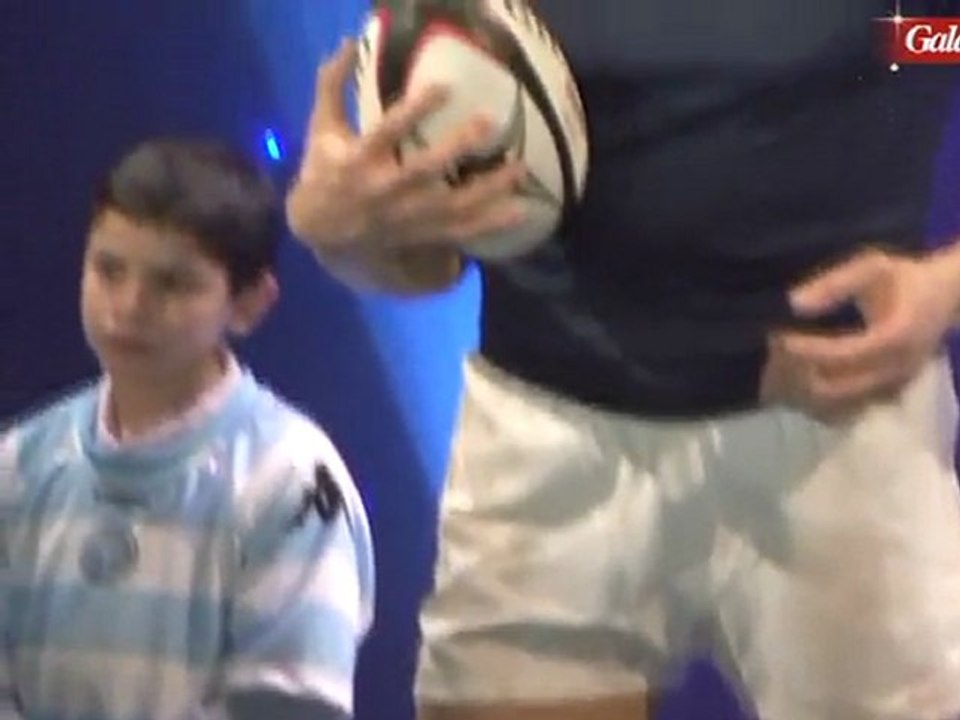 Sébastien Chabal entre au Grévin