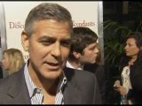 George Clooney on Hawaiian life at The Descendants premiere