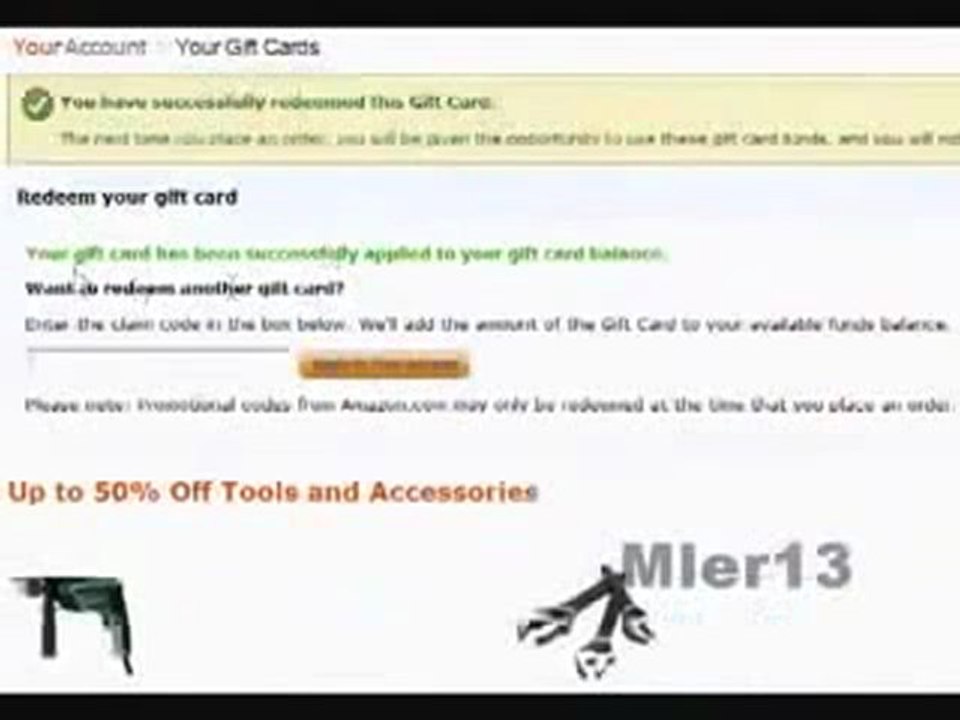 Amazon Gift Card Generator found by energiaa