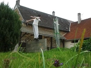 Salto arrière d'un muret