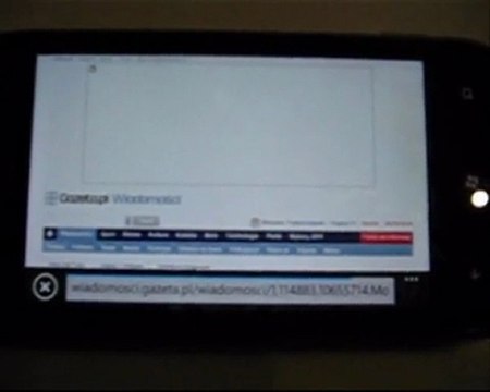 Internet Explorer w HTC 7 Mozart