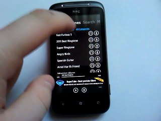 Ustawiamy własny dzwonek w HTC 7 Mozart.