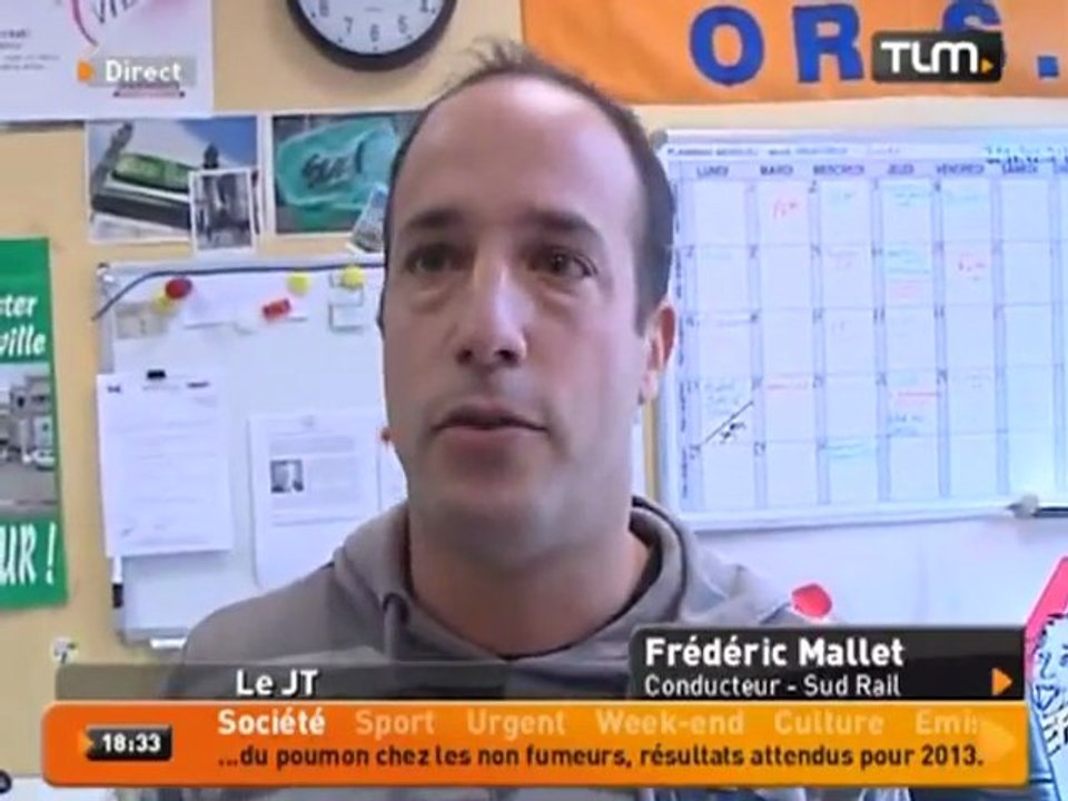 EAS, Ouest Lyonnnais. Interview délégués à Sud Rail sur le référé.