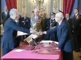 Monti sworn in as new Italian prime minister