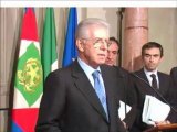 Mario Monti: il Giuramento alla camera del nuovo premier