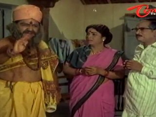 Padmanabham Acts Saint To Fool Allu Ramalingiah