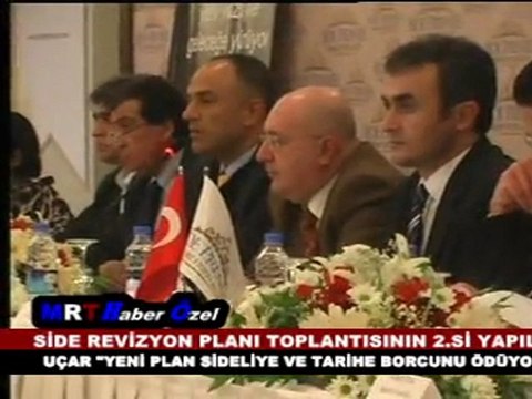 SİDE BELEDİYESİ REVİZYON PLANI 2. TOPLANTI (17.11.2011)