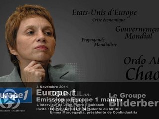 Laurence Parisot veut construire les Etats-Unis d'Europe !!!