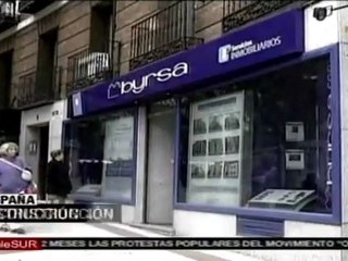 Desalojos, duro reflejo de la crisis española