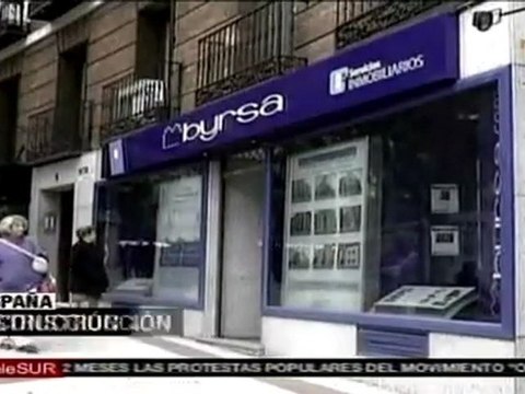 Desalojos, duro reflejo de la crisis española
