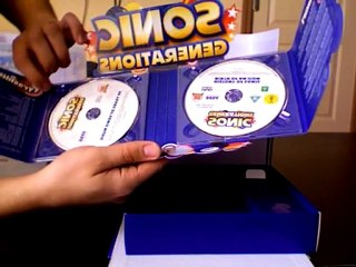 Unboxing Sonic Generation PS3
