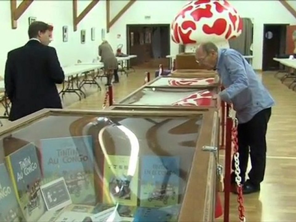 Jean-Pierre Talbot alias Tintin au Salon du livre 2011