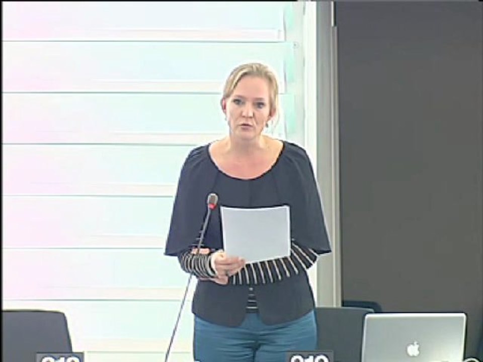 Marietje Schaake on Egypt