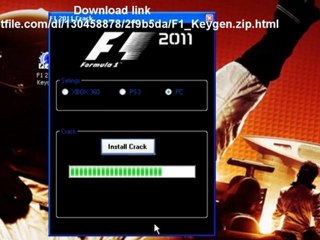 F1 2011 Full Working Keygen And Crack 2012 Free
