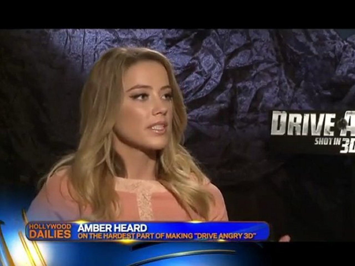 ⁣Drive Angry 3D - Nicolas Cage and Amber Heard Interview