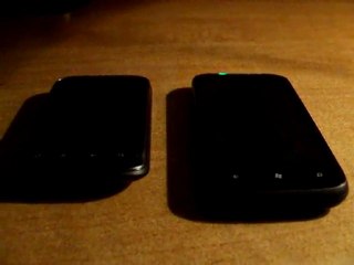 Dioda powiadomień. HTC 7 MOzart vs Wildfire S