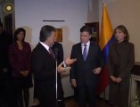Cumhurbaşkanı Gül ve Kolombiya Cumhurbaşkanı Santo, Büyükelçiliğin açılışını  gerçekleştirdi.
