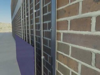 Ventilated facade SB Fijaciones Glass system