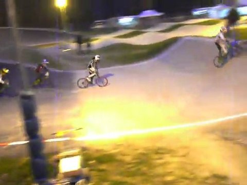 OPEN night BMX Genève 2011 finale A cadets Ian Guionnet