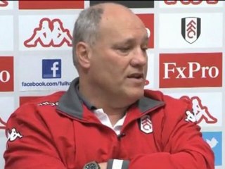 Football : Martin Jol contrarié par le calendrier