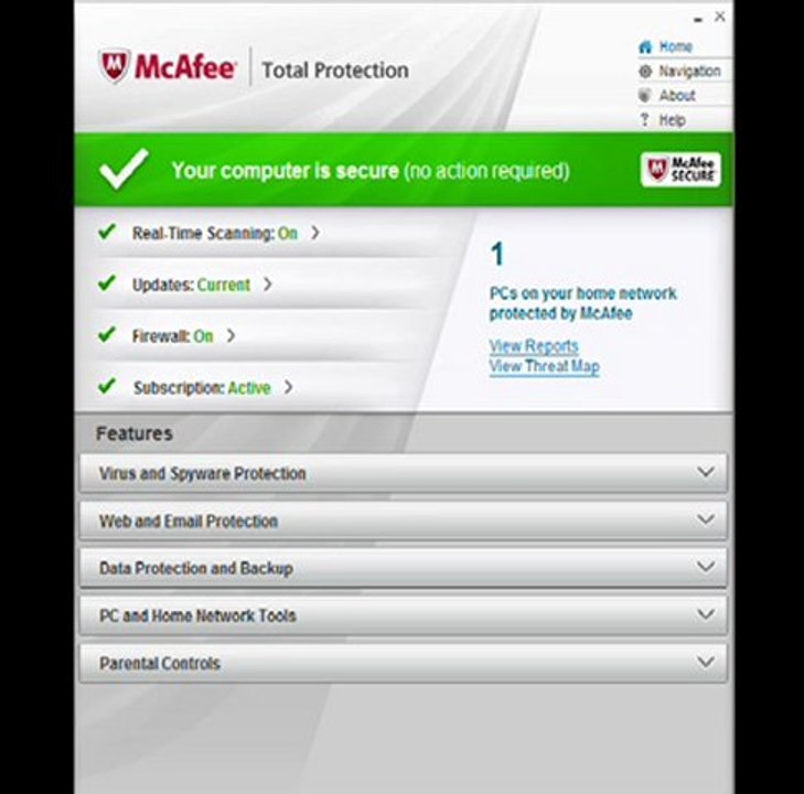 Download McAfee Total Protection 2012 For Free ( Full Version / Keygen / Win / Mac )