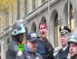 OWS NYPD Bloody Faced & Crying Protester Ugly Arrest - Brendan Watts