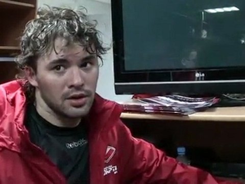 Роман Людучин после игры с к.Витязь 16.11.11.