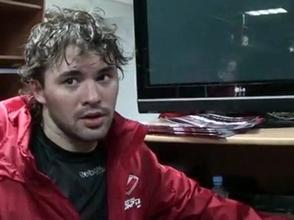 Роман Людучин после игры с к.Витязь 16.11.11.