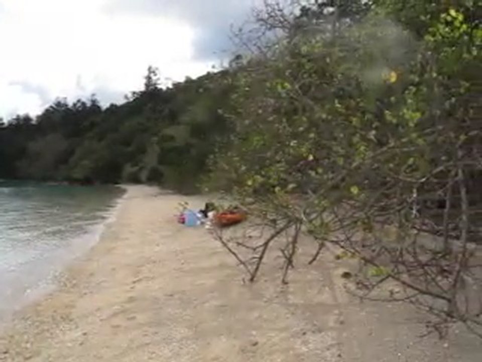 Alone on the island