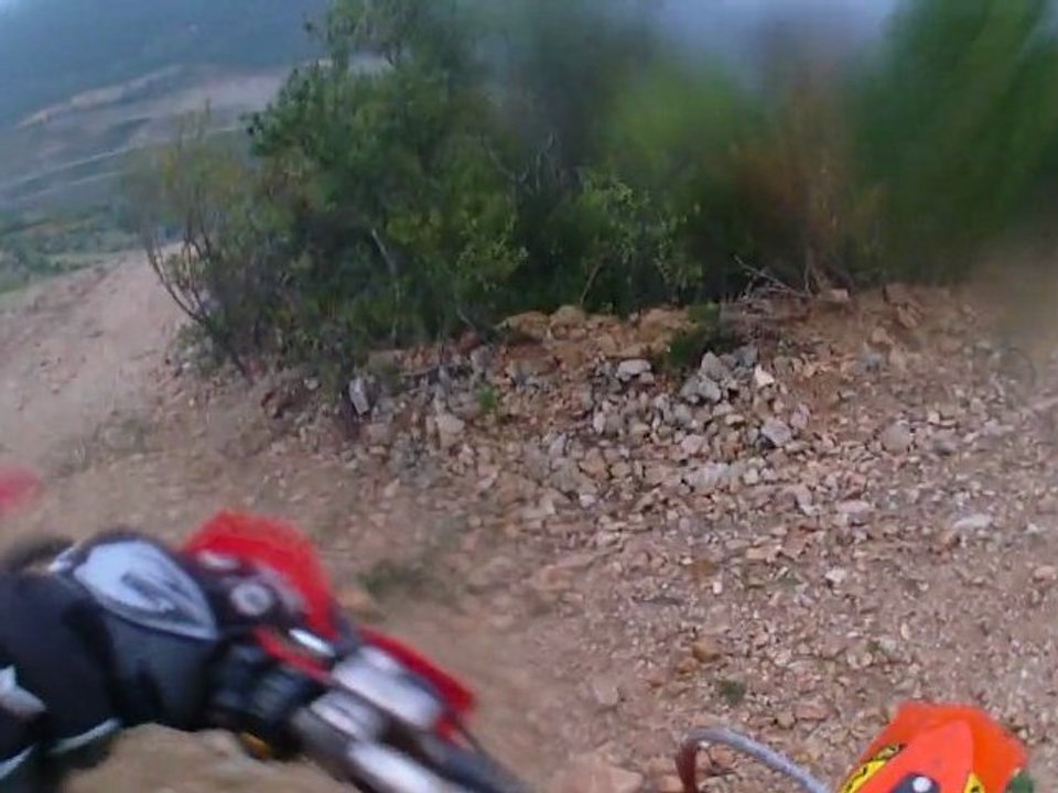 enduro monté de poujols seb et kevin, lodeve lodève