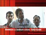 MGNREGA is a landmark scheme - Rahul Gandhi