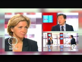 Valérie Pécresse invitée de France 2  le 21 juillet 2011