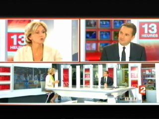 Valérie Pécresse invitée du 13h de France 2 le 28 juillet 2011