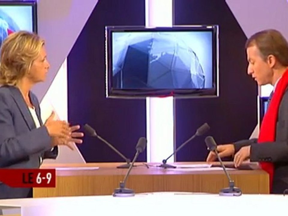 Valérie Pécresse invitée de la Matinale d'ITELE - 29 aout 2011