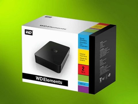 Western Digital WD Elements 2 TB External Hard Drive